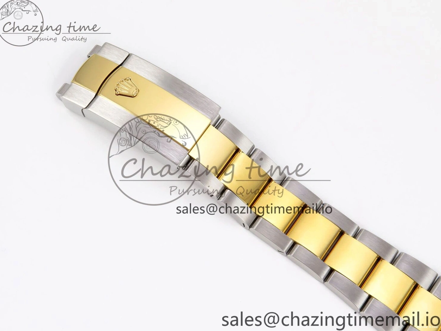 0110 Breathable DateJust 41 SS YG ARF 1:1 Best Edition 904L Steel YG Stick Dial on Oyster Bracelet SH 1260